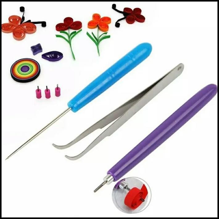 

BEST DEAL [SET 3PCS] PAPER QUILING TOOLS /ALAT KERAJINAN QUILING KERTAS !!!