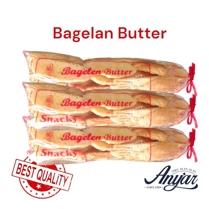 

Bagelan Oval Butter cap Snackys @160gr