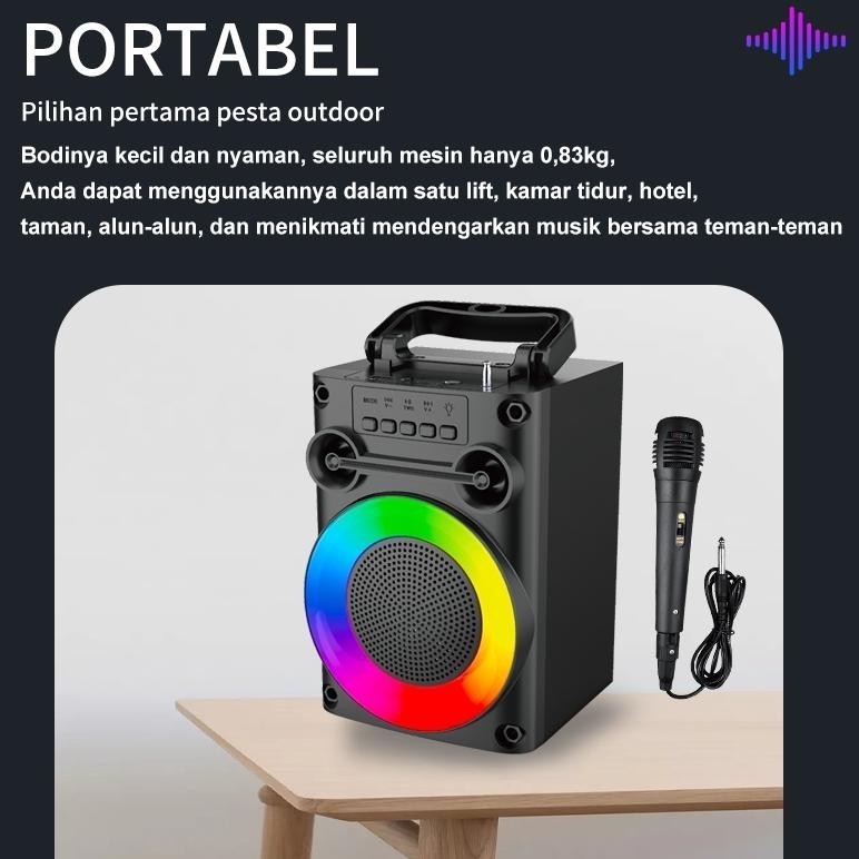 Big Sale Pro BassSpeaker Bluetooth Karaoke Protable Super Bass Polytron Besar Original Mini Wireless