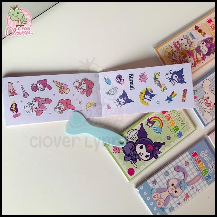 

BEST DEAL STICKER BOOK CUTE CHARACTERS STIKER BUKU LUCU MURAH KECIL GOODIE (CLS) !!!