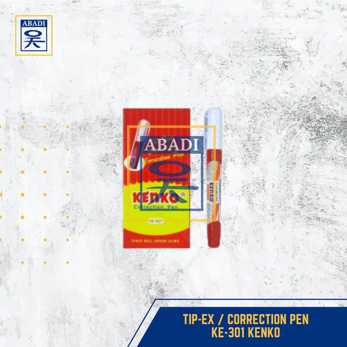 

hanya disini] TIP-EX / CORRECTION PEN KE-301 PER KOTAK KENKO