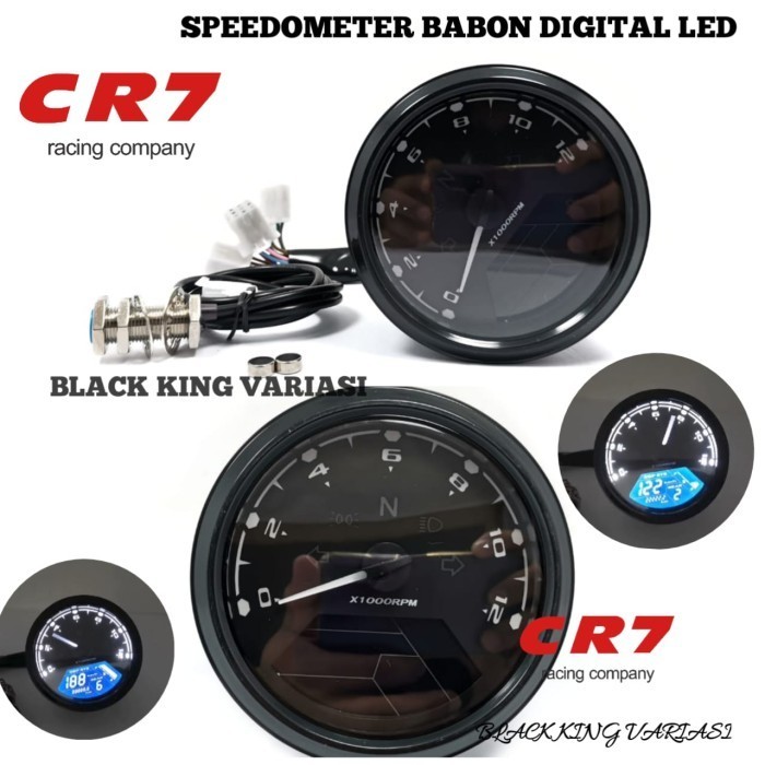 Speedometer Babon Spido Babon Spidometer Babon Led Digital Spidometer