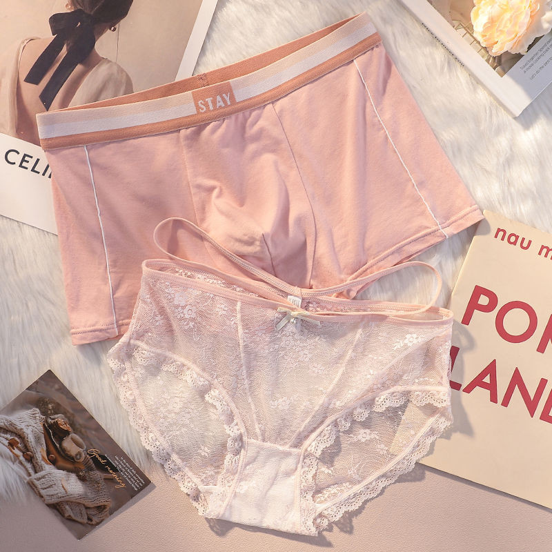 Couple Underwear Sexy Pure Sentiment Lace Couple Suit Student