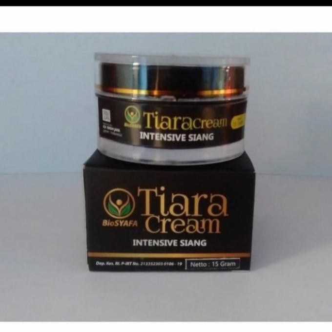 KRIM PENCERAH WAJAH Bio Tiara Cream Intensive Siang/Malam AS76