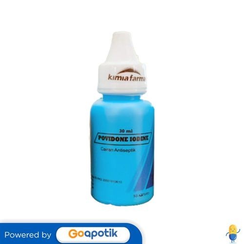 POVIDONE IODINE KIMIA FARMA 10% BOTOL 30 ML