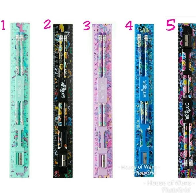 

Sale Now Smiggle Combo Ruler - Pengaris Set Smiggle Terbaik