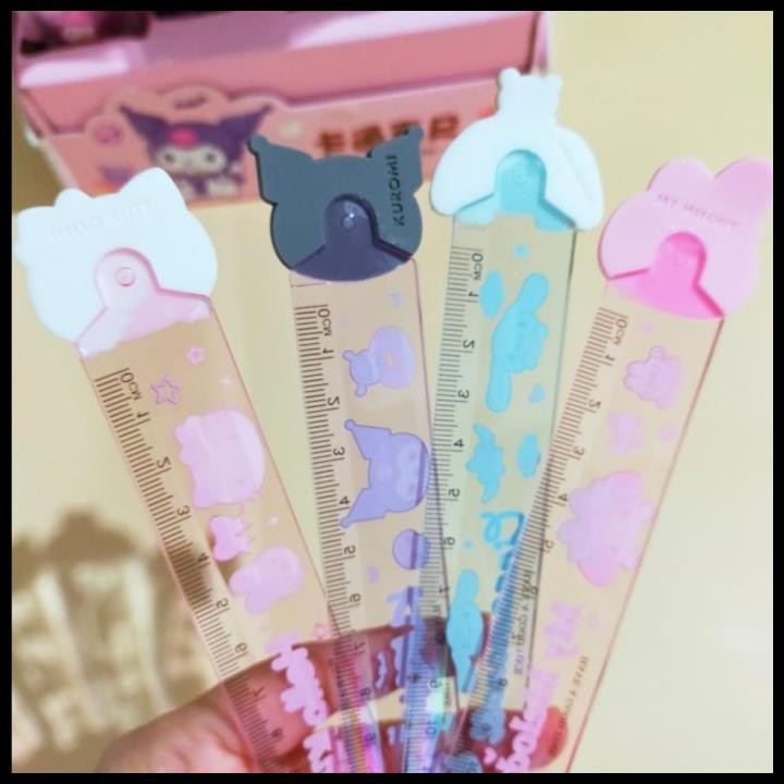 

HOT DEAL PENGGARIS CARTOON RULER 15CM SANRIO AKSESORIES FANCY ATK ANIME SANRIO !!!!!