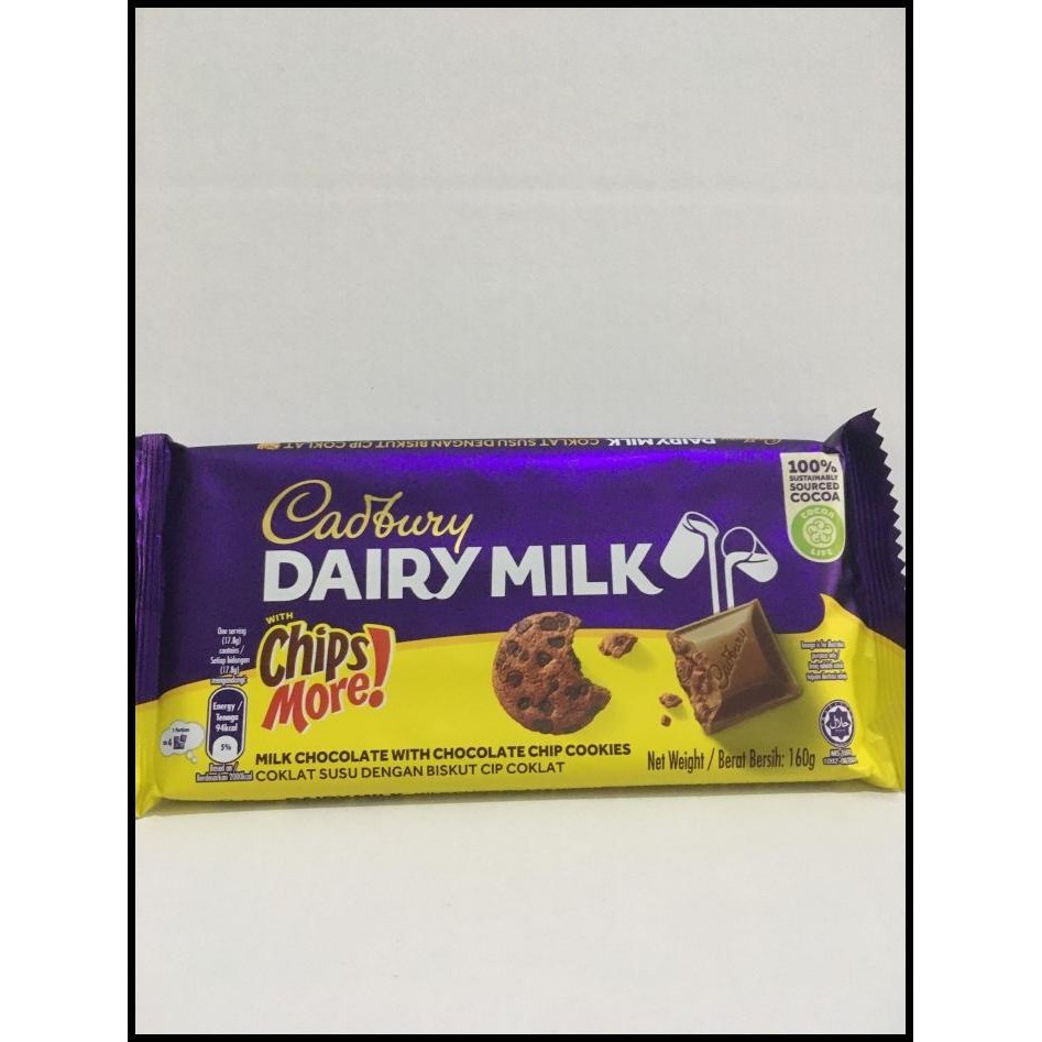 

Cadbury Dairy Milk Chipsmore 160 Gr