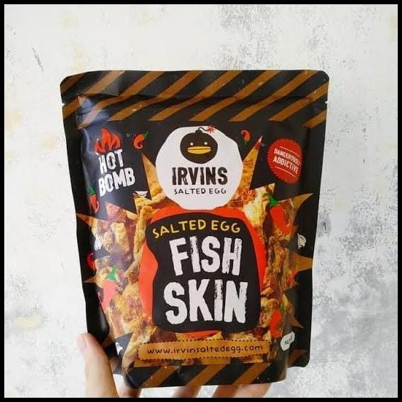 

Irvins Hot Bomb Salted Egg Fish Skin