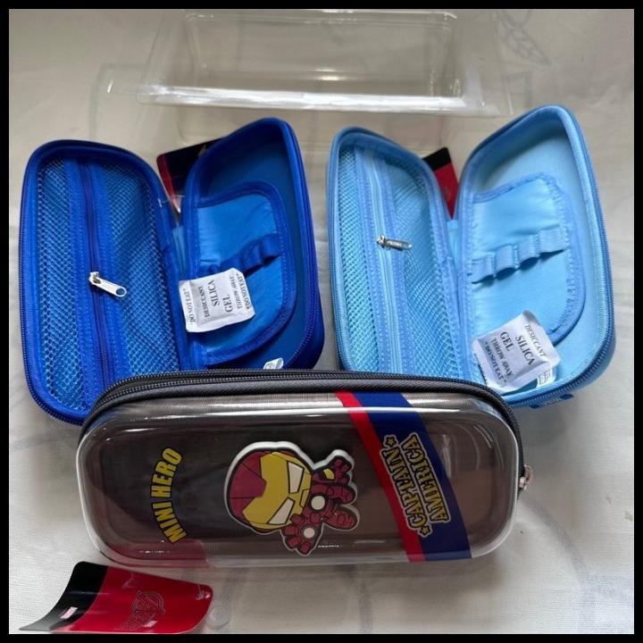 

TERBARU DISNEY MARVEL PENCIL BOX KOTAK PENSIL TEMA SUPERHERO SPIDERMAN !!!!!!!