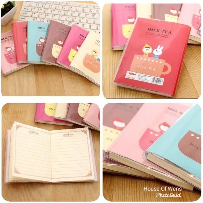 

New Mini Note Book - Buku Memo Kecil - Buku Diary Kecil A7 Original