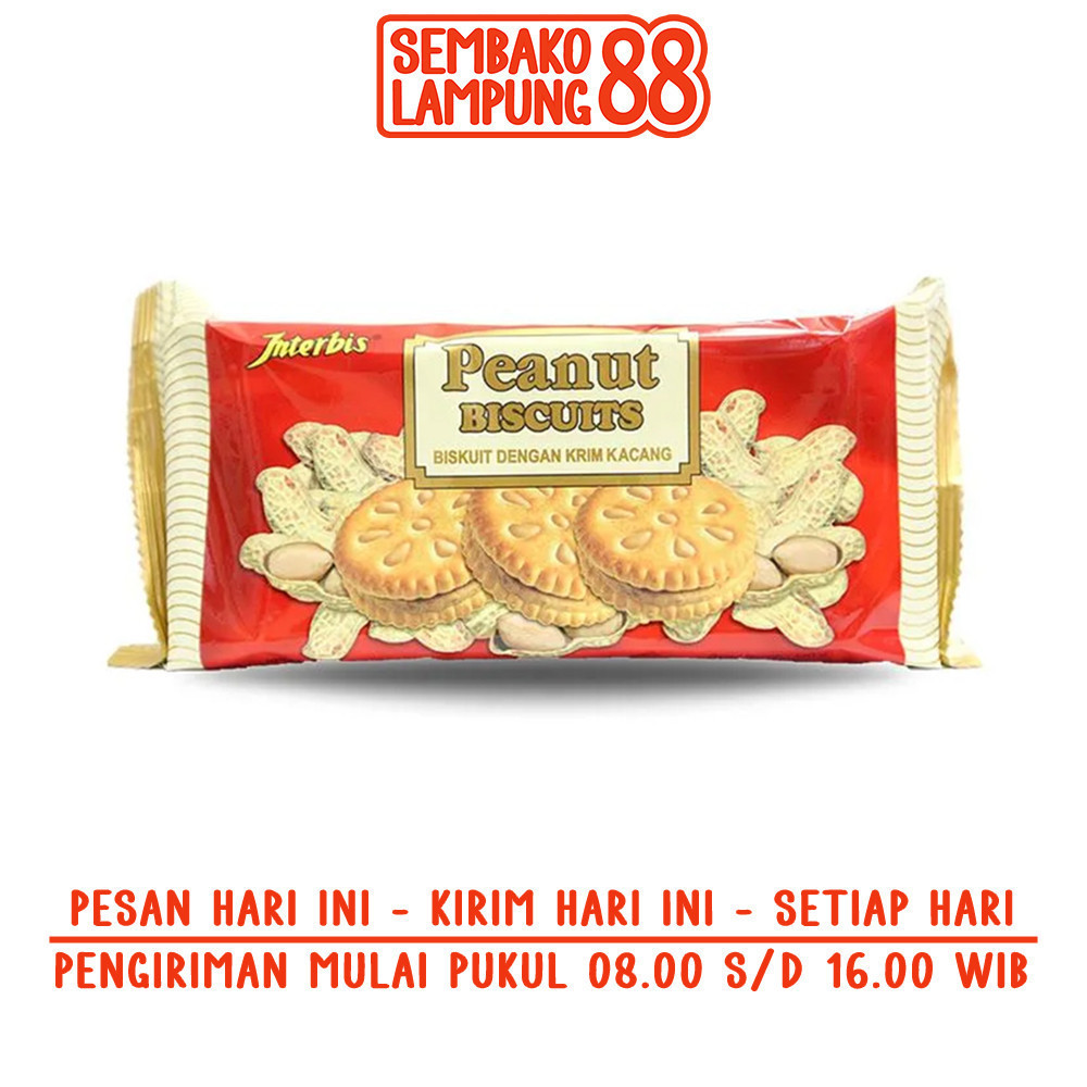 

Peanut Crackers Interbis 140 Gr | Sembako Lampung 88