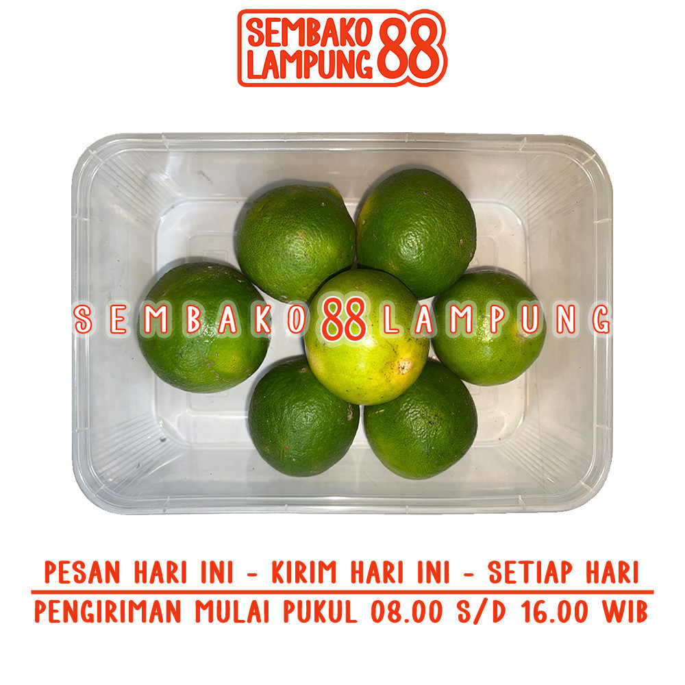 

Jeruk Nipis (1 Pcs) | Sembako Lampung 88