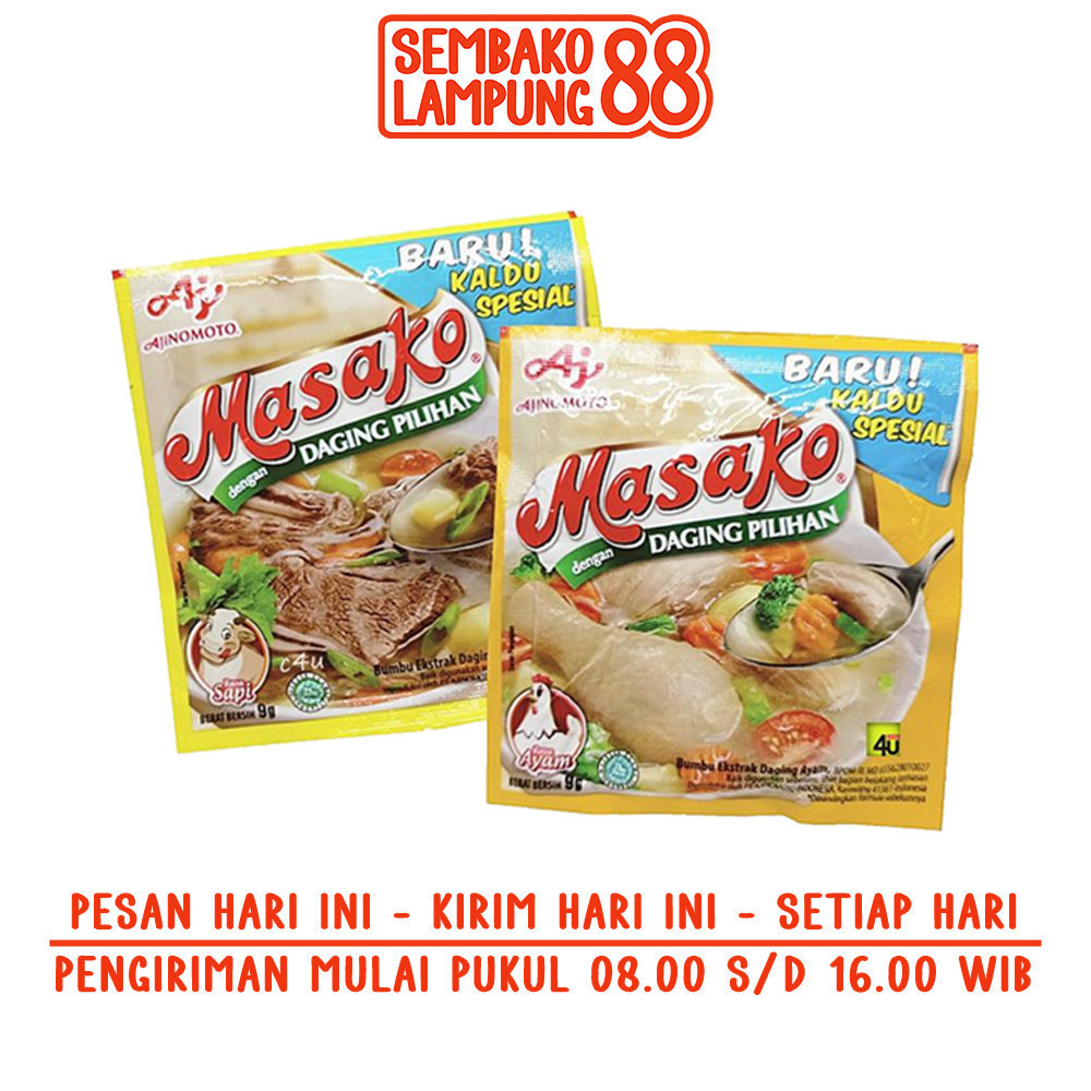 

Masako Sachet | Sembako Lampung 88