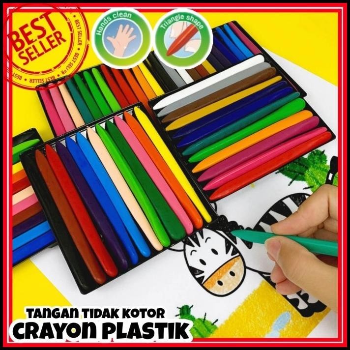 

BEST DEAL CRAYON PLASTIK PENSIL WARNA PLASTIK / ALAT MENGGAMBAR MEWARNAI ANAK !!!!!!