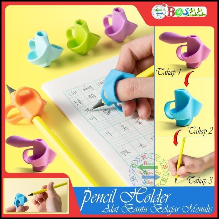 

GRATIS ONGKIR ALAT BANTU MENULIS ANAK BELAJAR / WRITING GRIP PENCIL HOLDER TOOLS !!