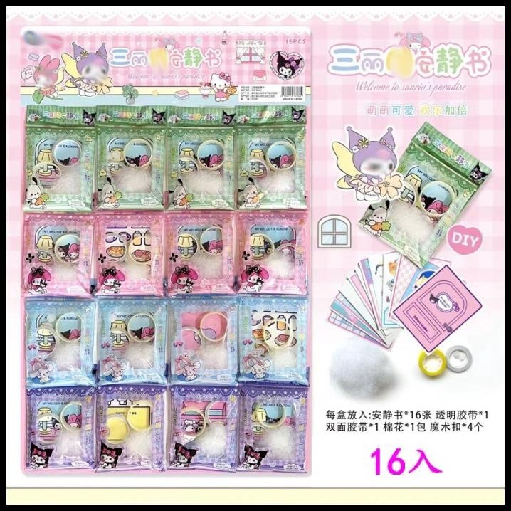 

BEST DEAL STIKER DIY BP DRESS UP SANRIO 1PCS AKTIVITAS ANAK / STIKER GANTI BAJU !!