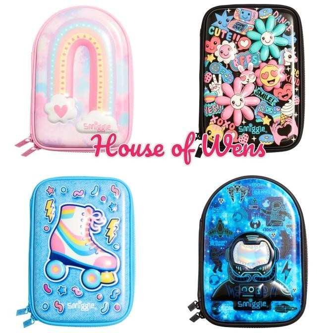 

New Smiggle Bright Side Hardtop Pencil Case Original - Tempat Pensil Pengiriman Cepat
