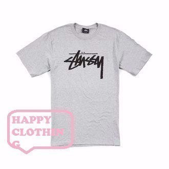 Kaos T Shirt Pria Stussy Basic
