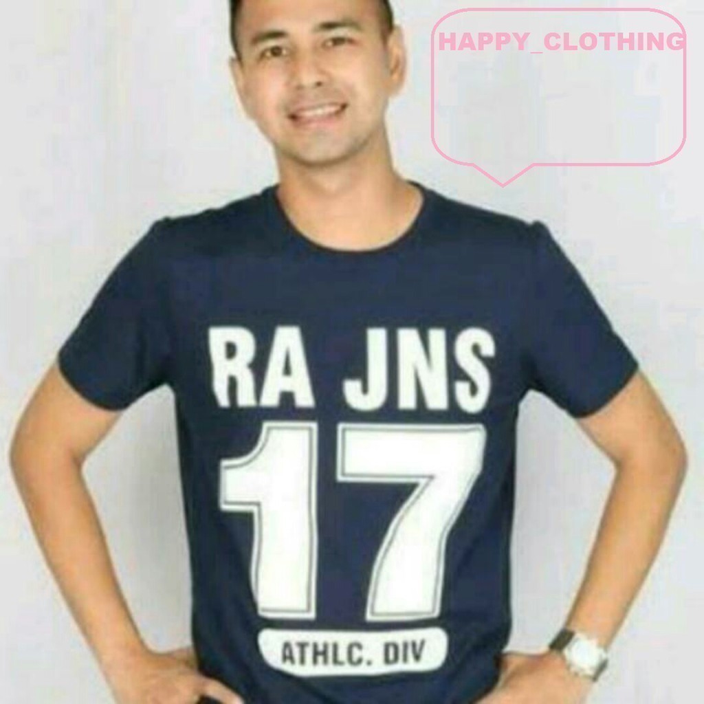 Kaos T Shirt Pria Ra Jns Raffi Ahmad