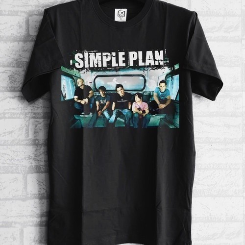Kaos T Shirt Pria Simple Plan