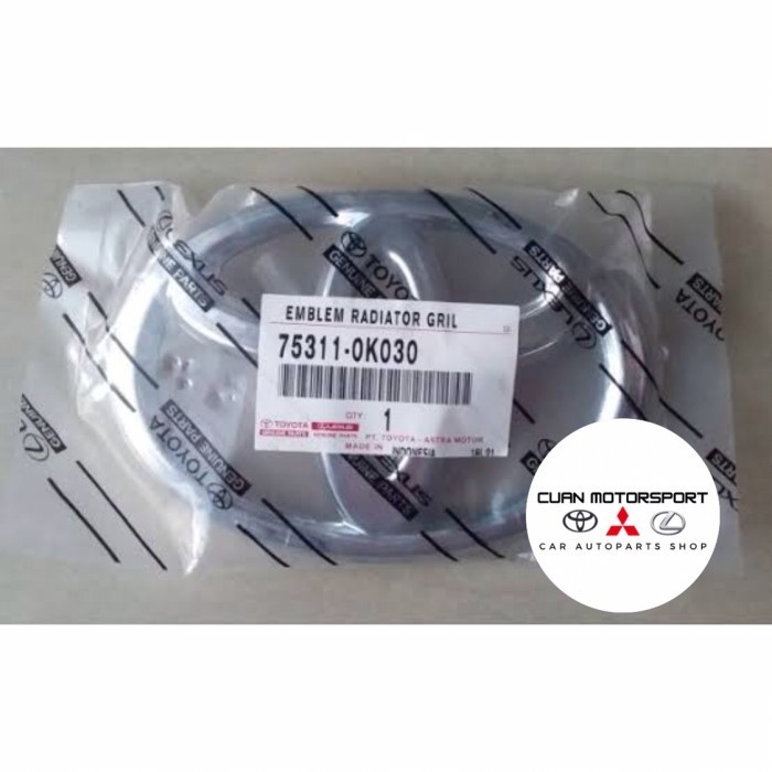Emblem Grill Innova Barong 2014 Toyota Original