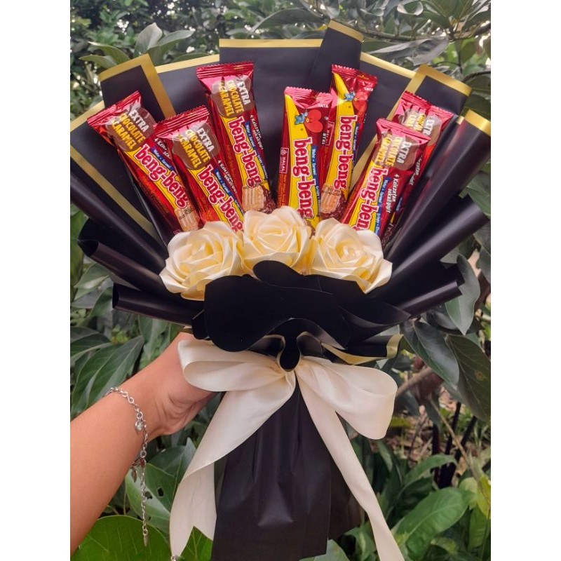 buket makanan/snack untuk wisuda/graduation, hadiah, ulang tahun, wisuda