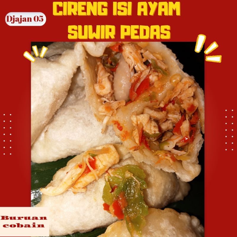 

Cirengisiayamsuwirpedas,isi10pcs