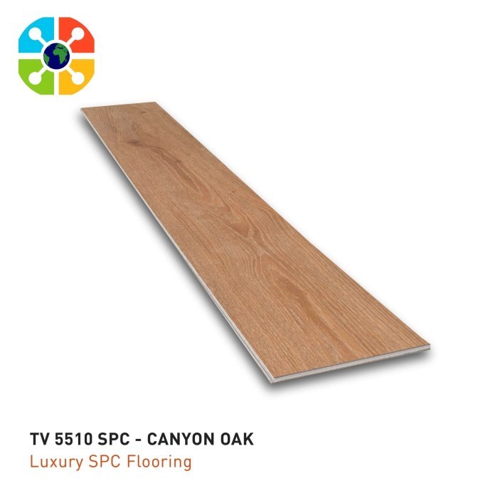 Taco Spc Flooring 5Mm Tv 5510 Spc Canyon Oak