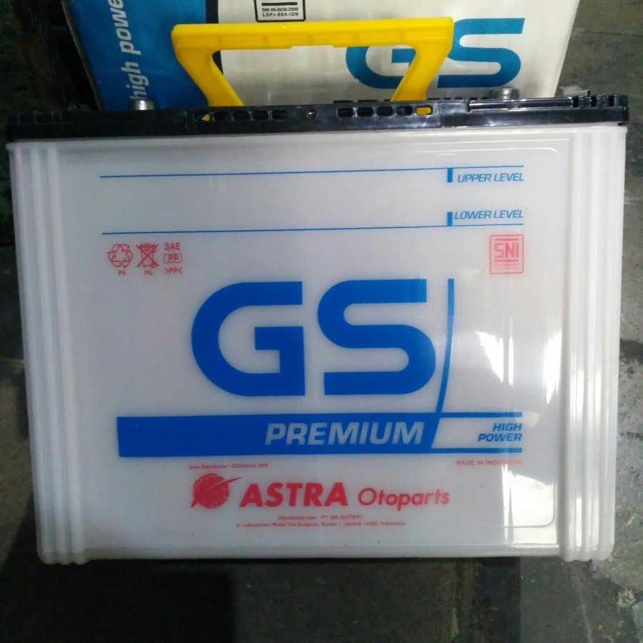 aki mobil GS ASTRA premium type N50Z 12 volt 60 Amper khusus gosend