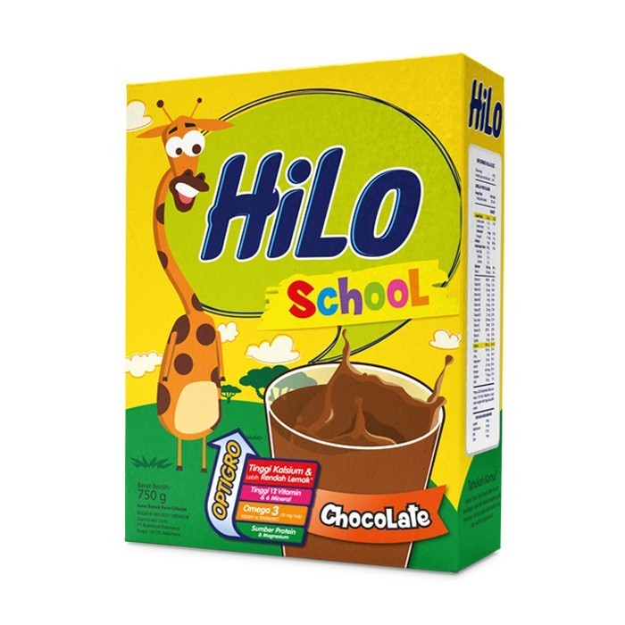 

HI-LO SCHOOL Rasa Chocolate 750gr