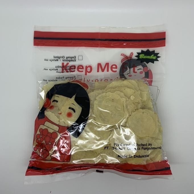 

Emping Melinjo Organik Berbumbu (Sweet) Snack Sehat by Keep Me Fit SM88