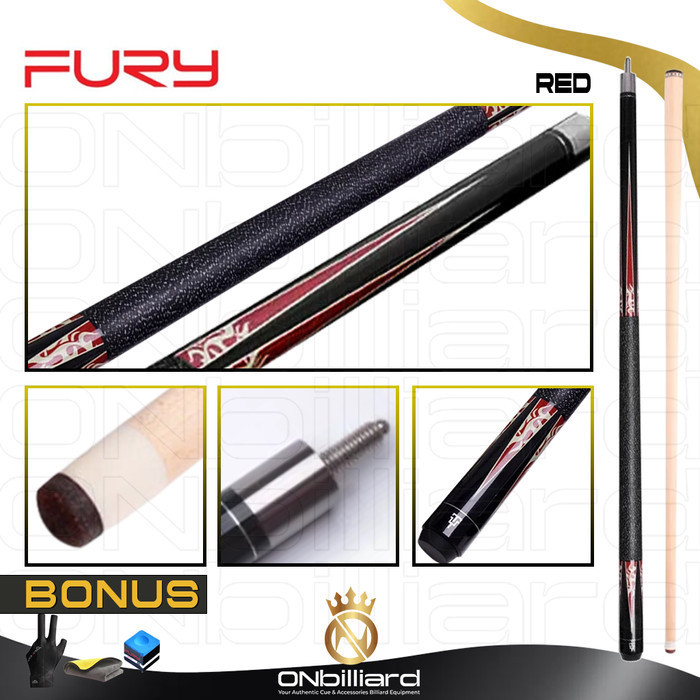 FURY TY EA CUE STICK STIK PLAY BILLIARD BILIAR BILIARD BILIYAR