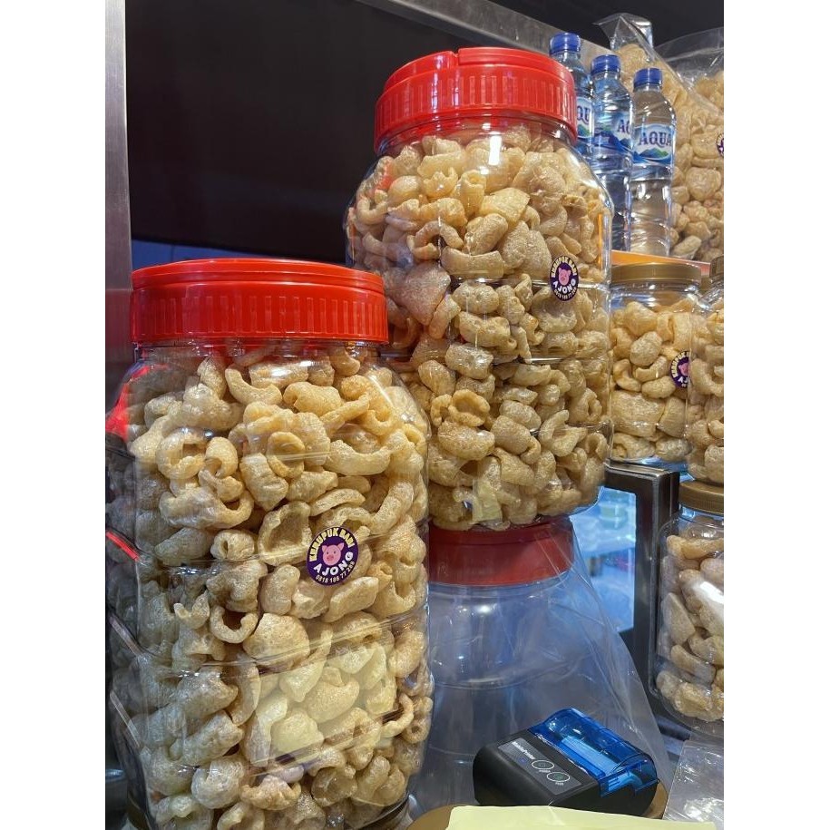 

Kerupuk babi toples jumbo 11 liter AS99
