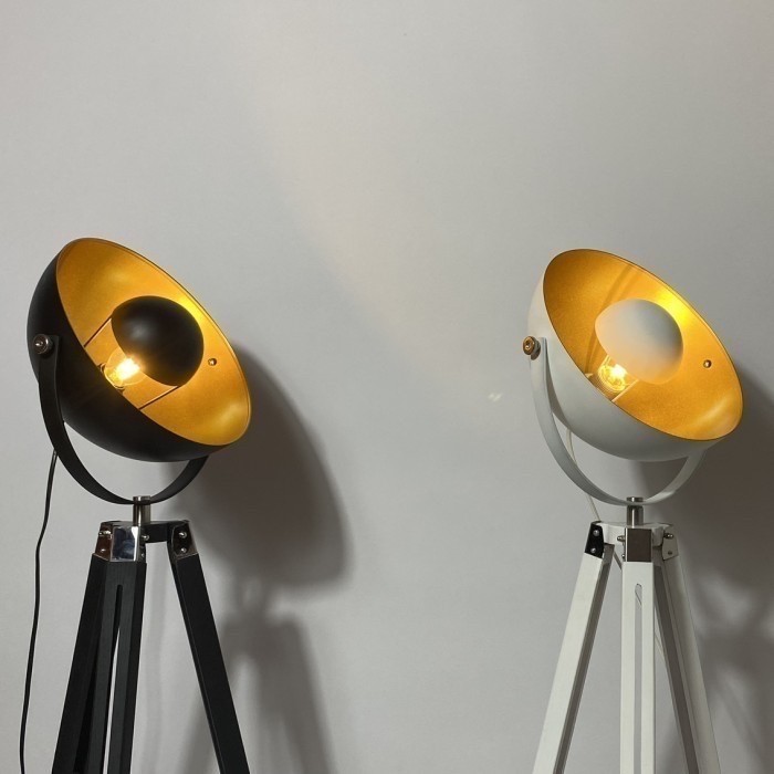 Fortra Industrial Tripod Floor Lamp