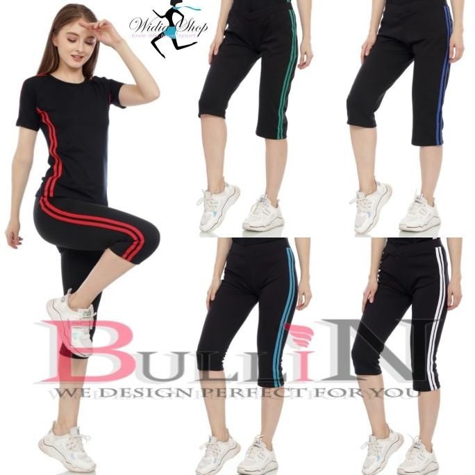 Celana senam Wanita Pendek / celana senam 3/4