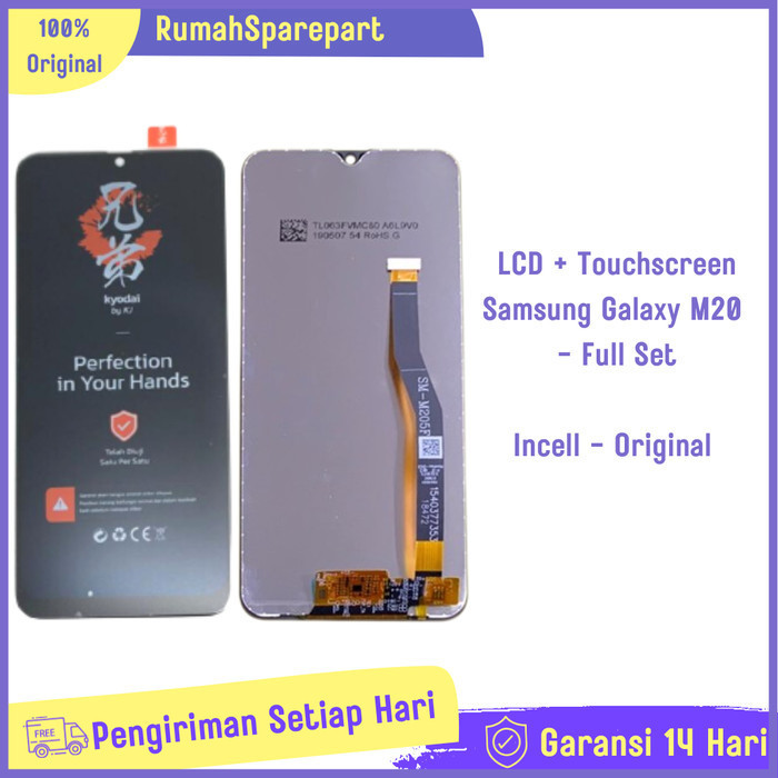 LCD + Touchscreen M20 Incell Ori Full Set