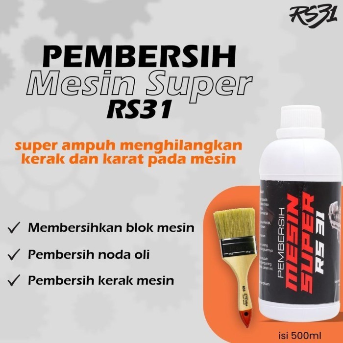 RS31 Cairan Pembersih Mesin Super R531 Engine Degreaser Kendaraan K01
