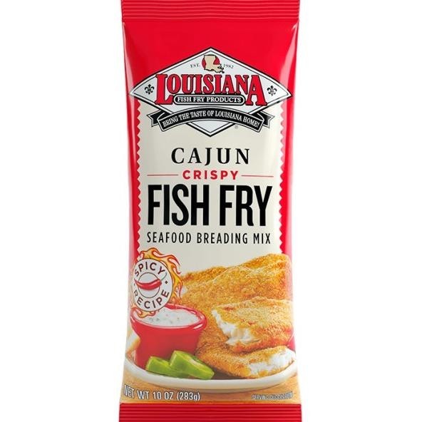 

Louisiana Cajun Crispy Fish Fry 283gr Tepung Seafood krispy import STS