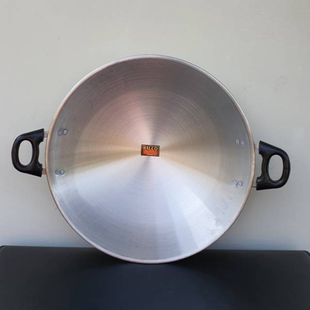 Wajan Atau Kuali Anti Lengket Alumunium Halco Diameter 40 Cm