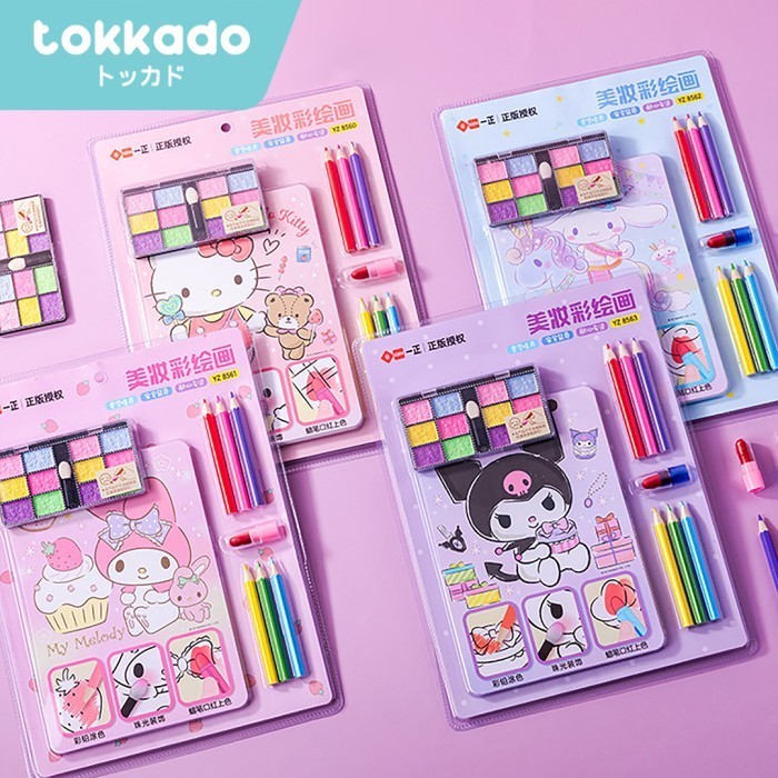 

Terlaris TOKKADO Sanrio Coloring Book Set Buku Mewarnai Anak Kreatif Lucu SALE