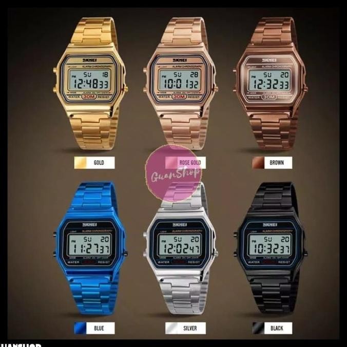 Jam Tangan Wanita / Casio / SKMEI 1123 / Original / Digital