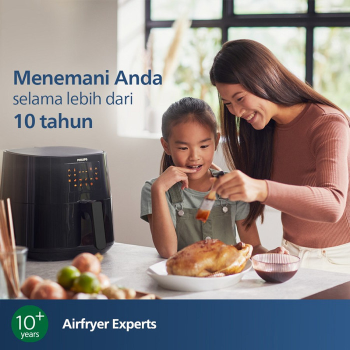 Philips Air Fryer Hd9200/91 - 800 Watt Air Fryer Low Watt Garansi