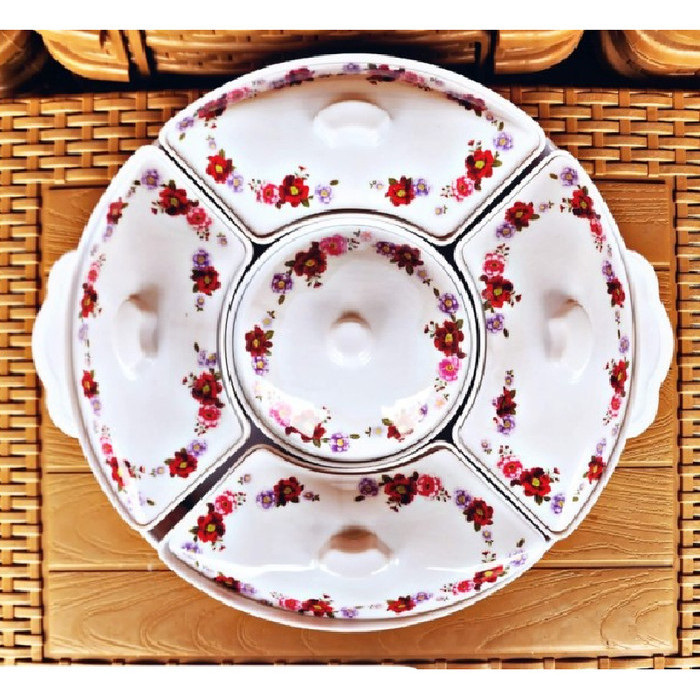 Party Set Melamin Wadah Tempat Saji Prasmanan Melamine Meishing