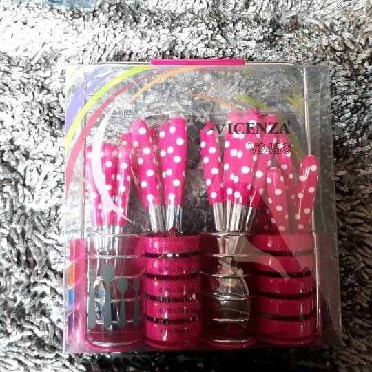 Sendok Set Polkadot Vicenza