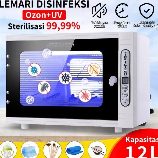 UV Sterilizer Box Disinfection Cabinet UV Ozon Kill Alat steril