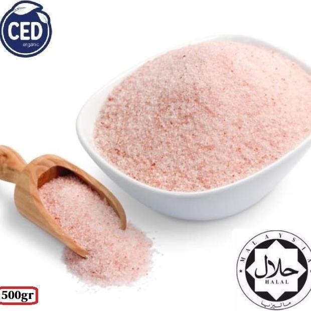 

GARAM HIMALAYA ORGANIK SEHAT HALAL 500gr / HIMALAYAN PINK SALT