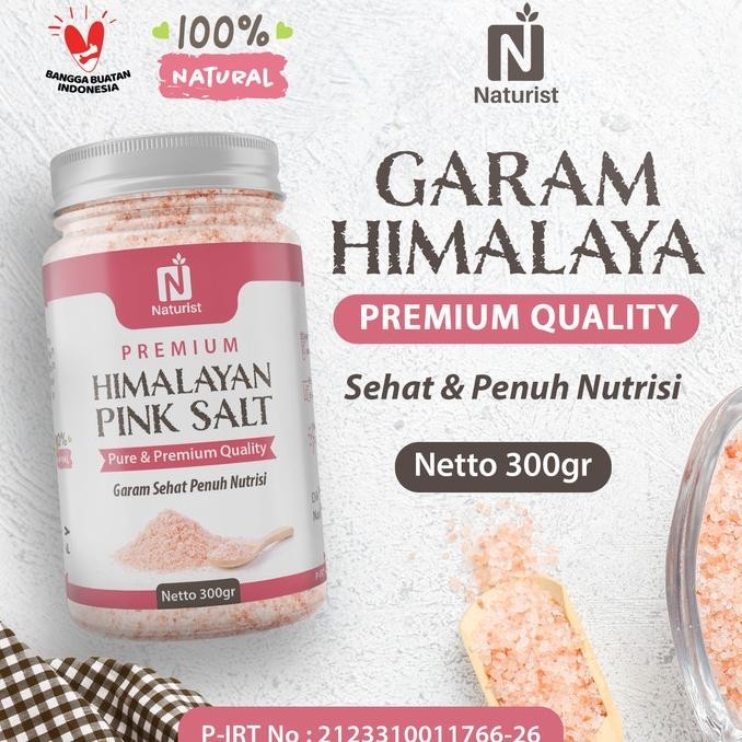 

NATURIST GARAM HIMALAYA | PINK SALT PREMIUM | HIMALAYAN SALT ORIGINAL