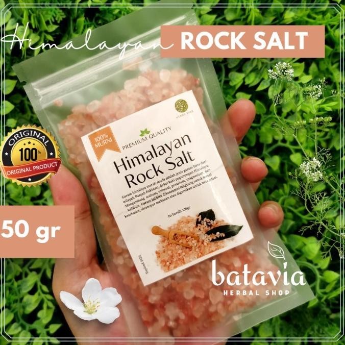 

Garam Himalaya Batu 100gr Himalayan Rock Salt Herbs Time Garam Sehat