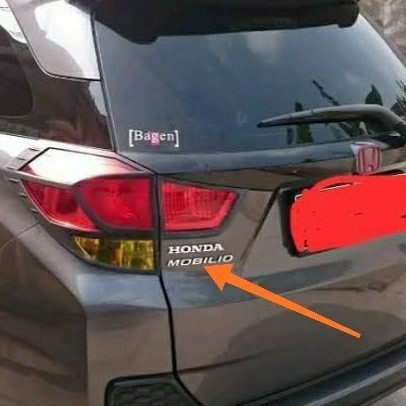 Emblem Tulisan Honda Mobilio Bagasi Belakang